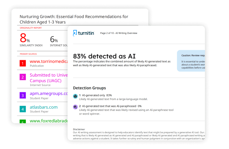 Turnitin AI Detector & Plagiarism Reports